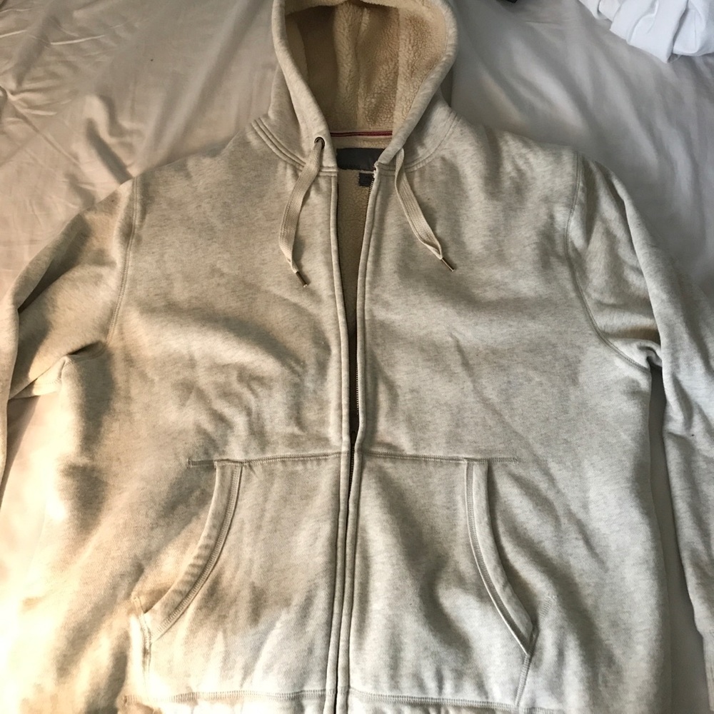 Fleeced lined hoodie