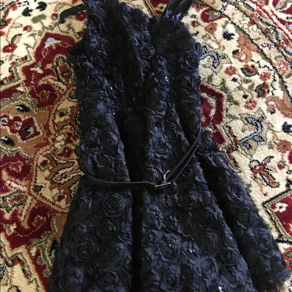 Girls black dress