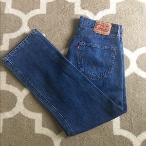 Levi's Men's 501 Button Fly Jeans W34xL30