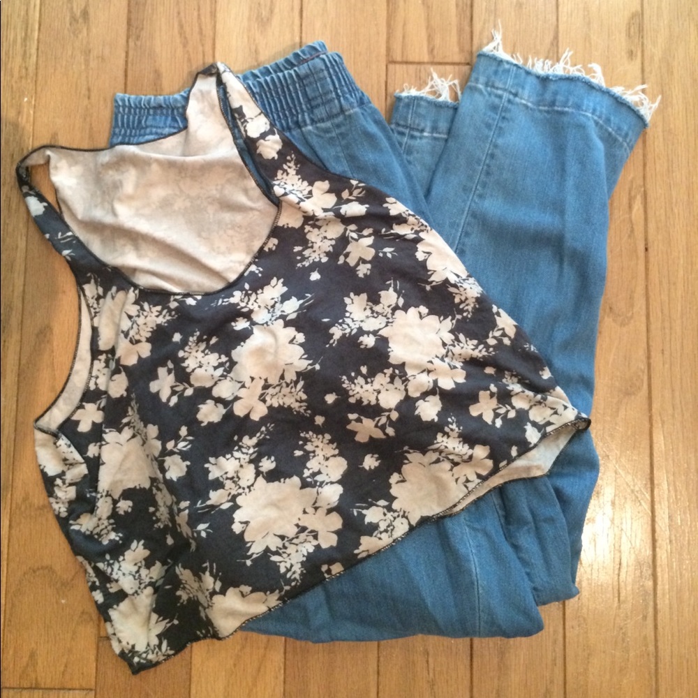 Floral Crop Top