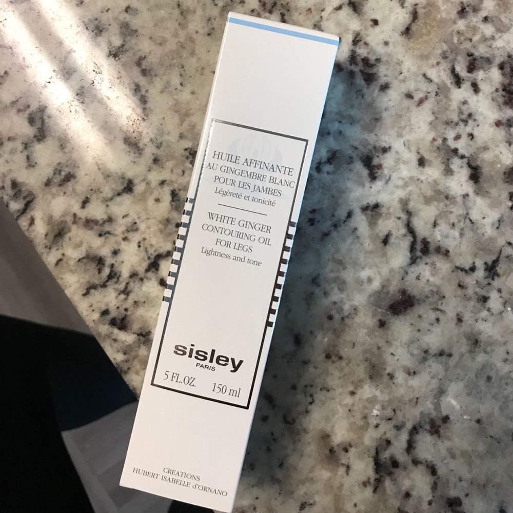 Sisley - white ginger contouring oil for legs