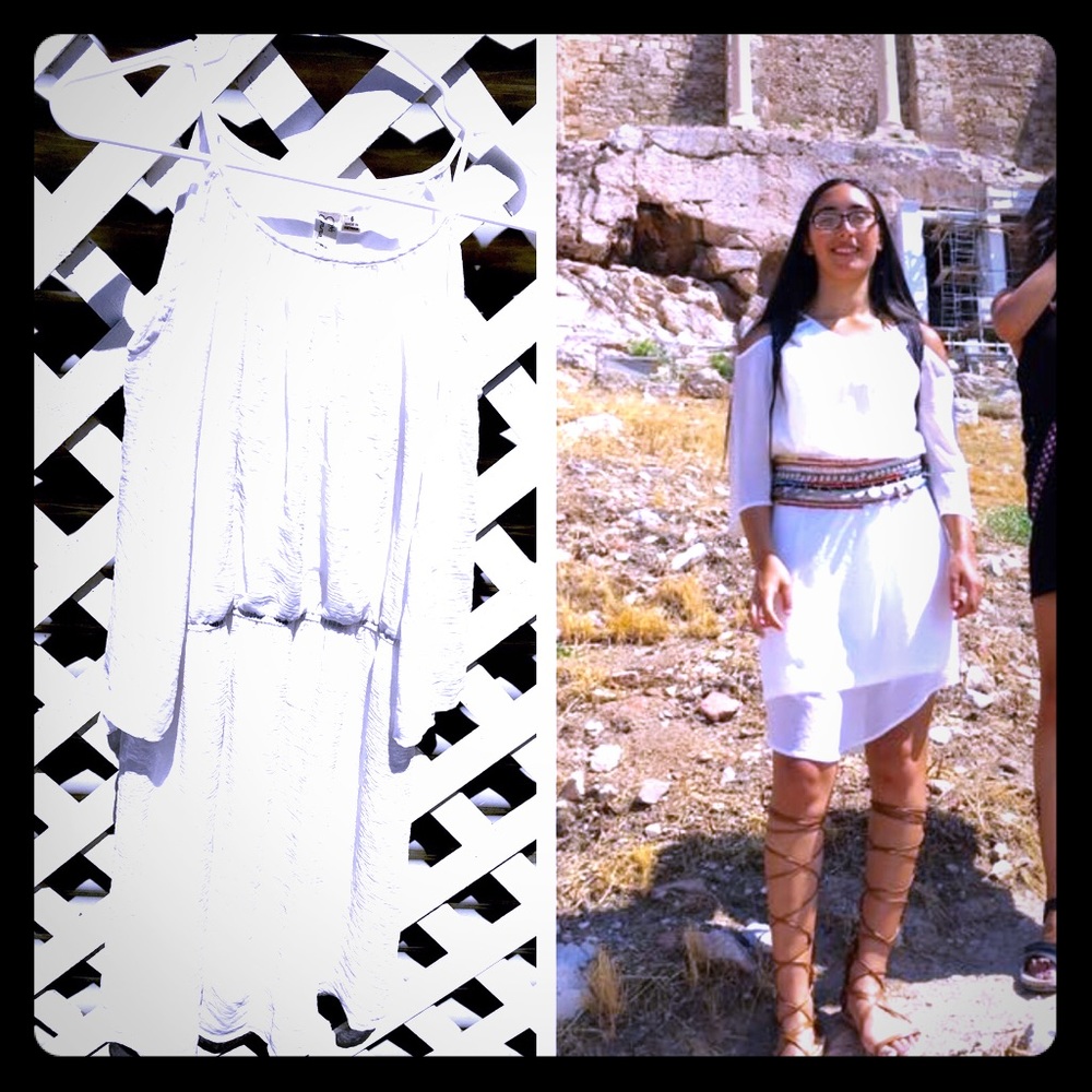 White dress