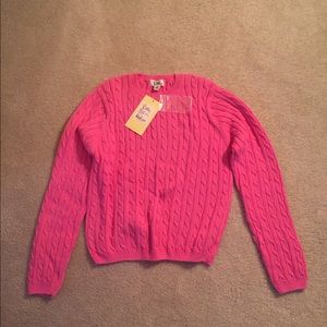 Lilly Pulitzer Girls Cable knit sweater