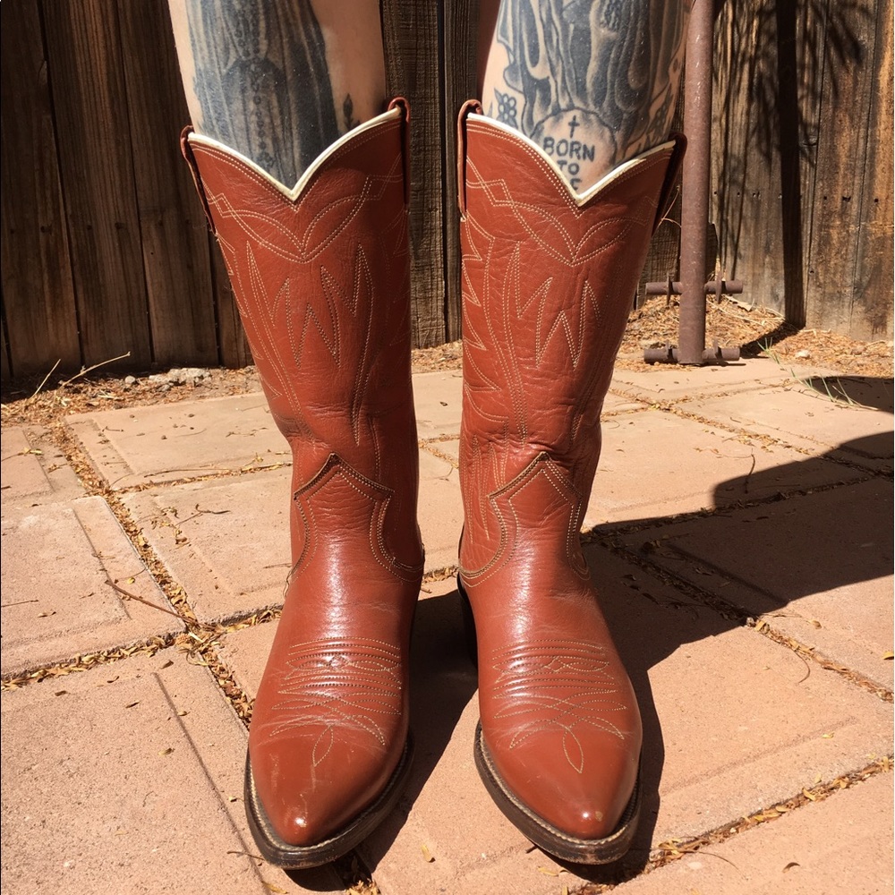 Nocona Cowgirl Boots Approximately Size 6