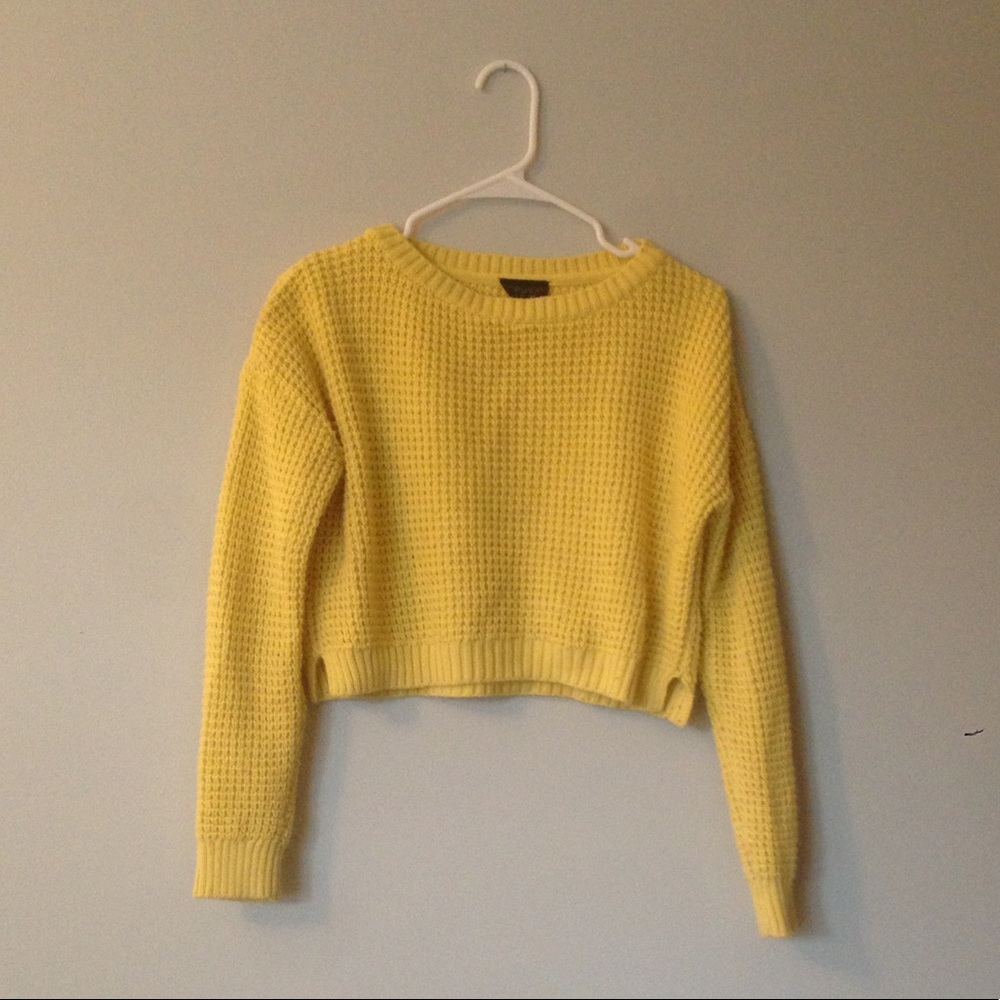 TopShop Fisherman Crop Sweater
