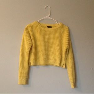 TopShop Fisherman Crop Sweater