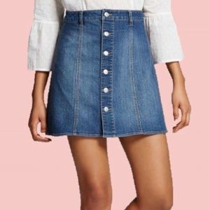 Mossimo Button Denim Skirt