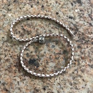 Pandora leather bracelet