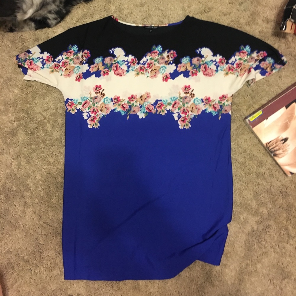 Floral oversized blouse/dress