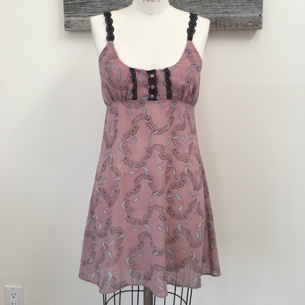 Urban Outfitters Sparkle & Fade Slip Dress