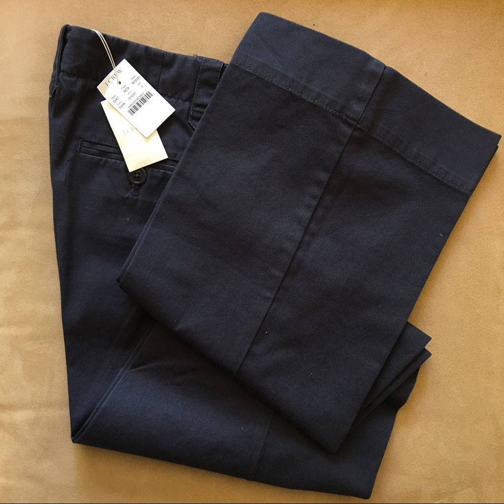 Jcrew Navy Trouser