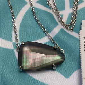 NWT Black pearl Isla necklace