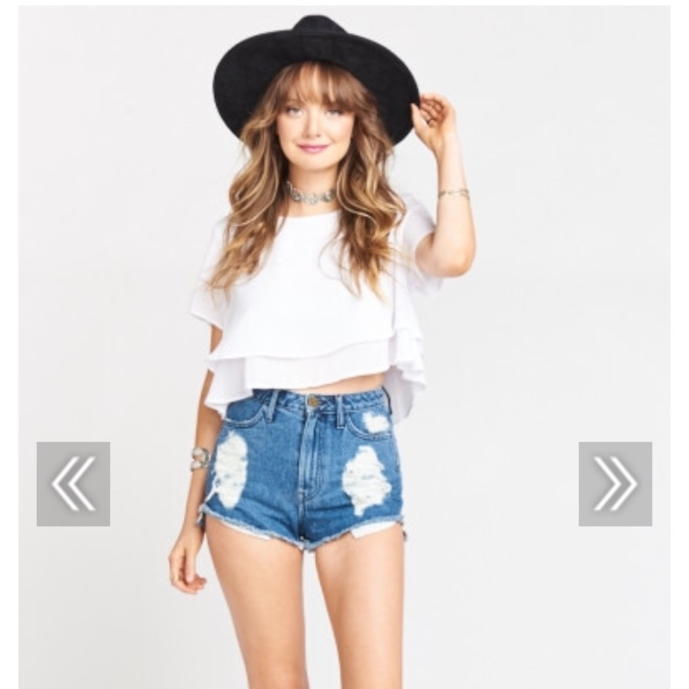 Show Me Your MuMu - Wyoming High Waisted Short