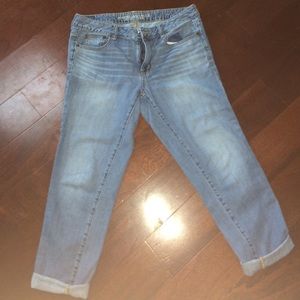 Women's boy cut jeans