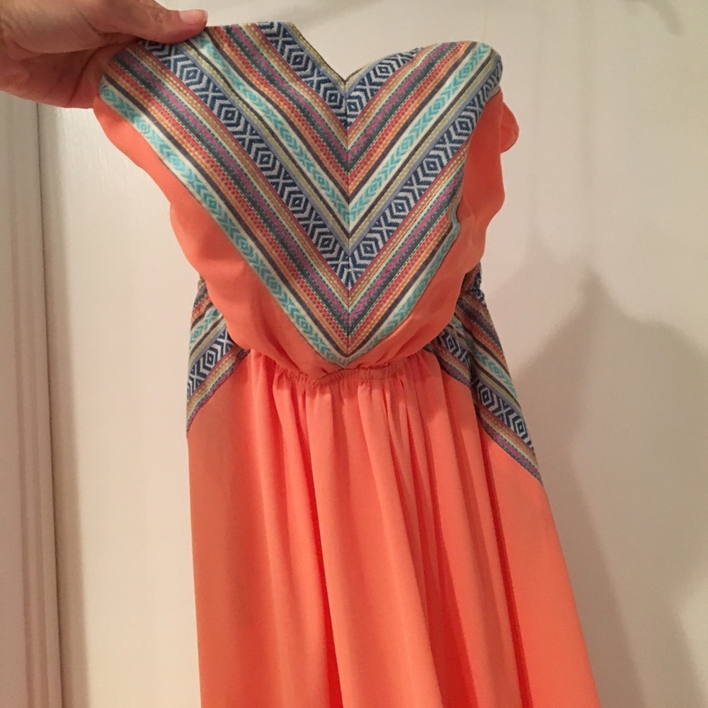Maxi dress with tags