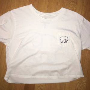 Ivory Ella White crop top