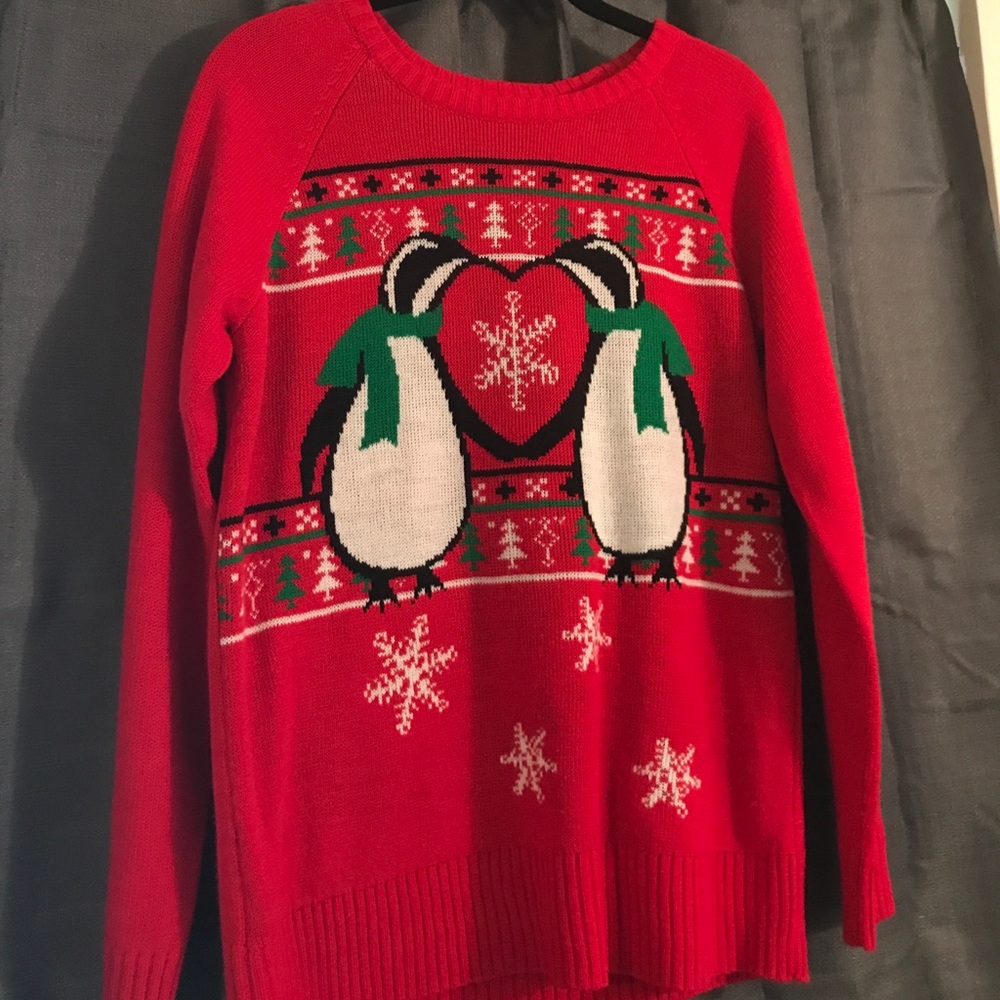 🐧 Christmas Sweater Worn Once