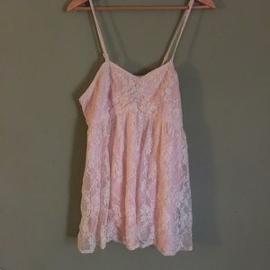 Lace Baby-Doll Tank