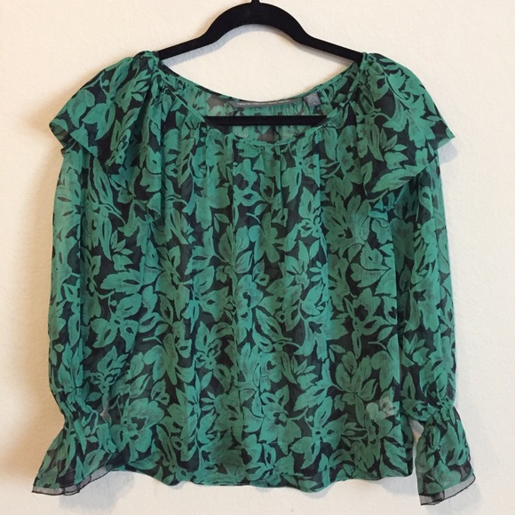 Twelfth Street by Cynthia Vincent silk blouse - Picture 2 of 5