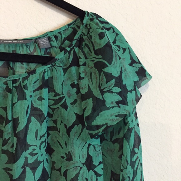 Twelfth Street by Cynthia Vincent silk blouse - Picture 4 of 5