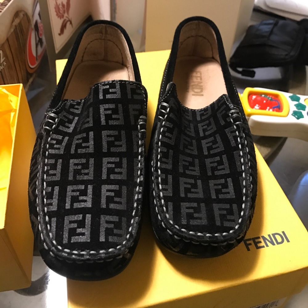 Boys fendi shoes worn 1x