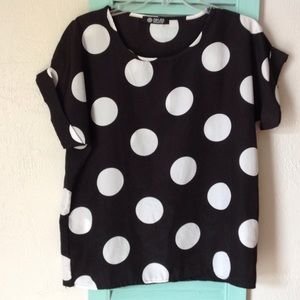OASAP Black and White Shirt