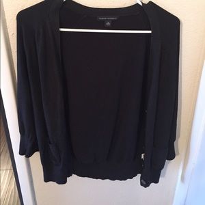 Banana republic black/gray cardigan