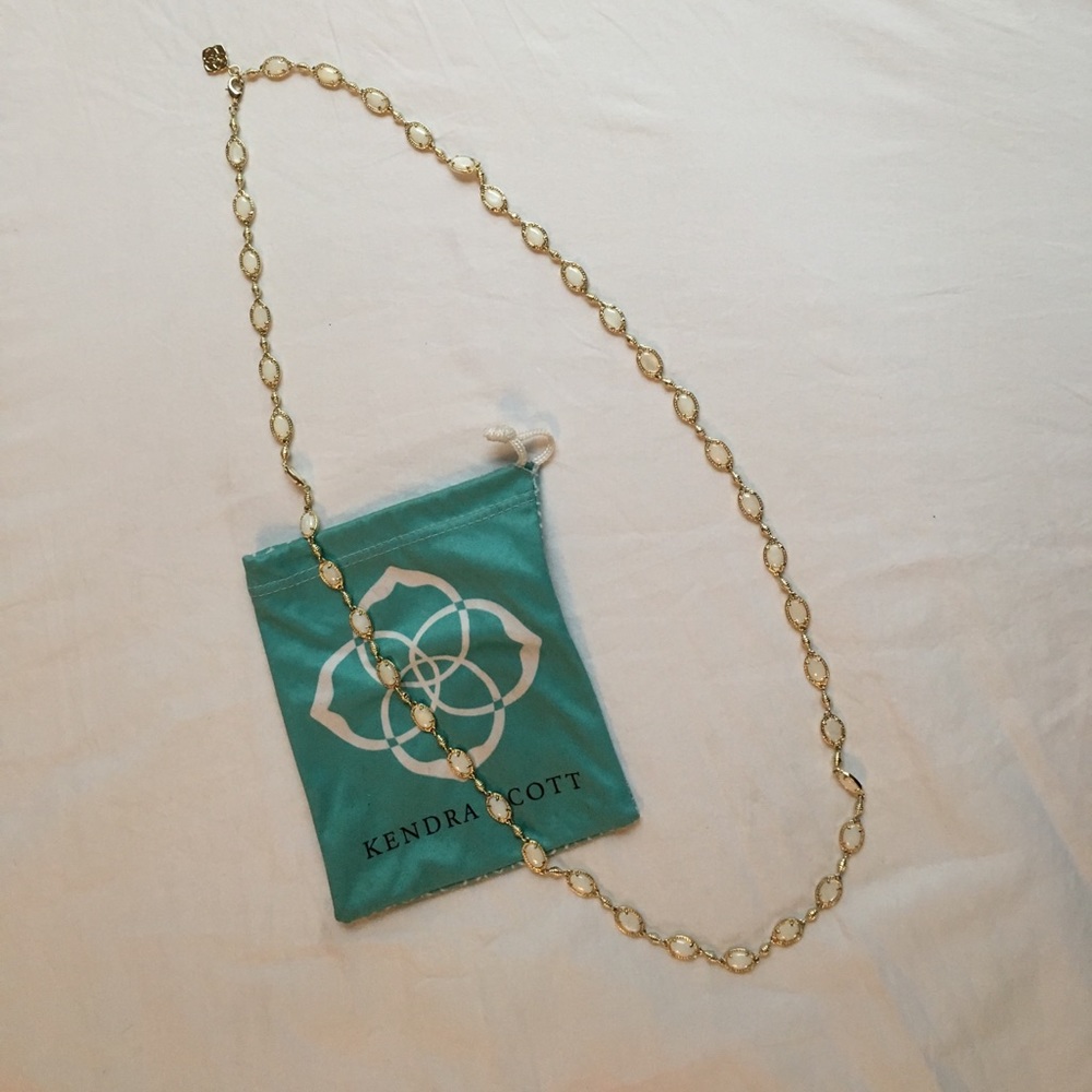 Kendra scott white gale necklace