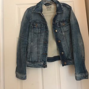 Zara Distressed Denim Jacket