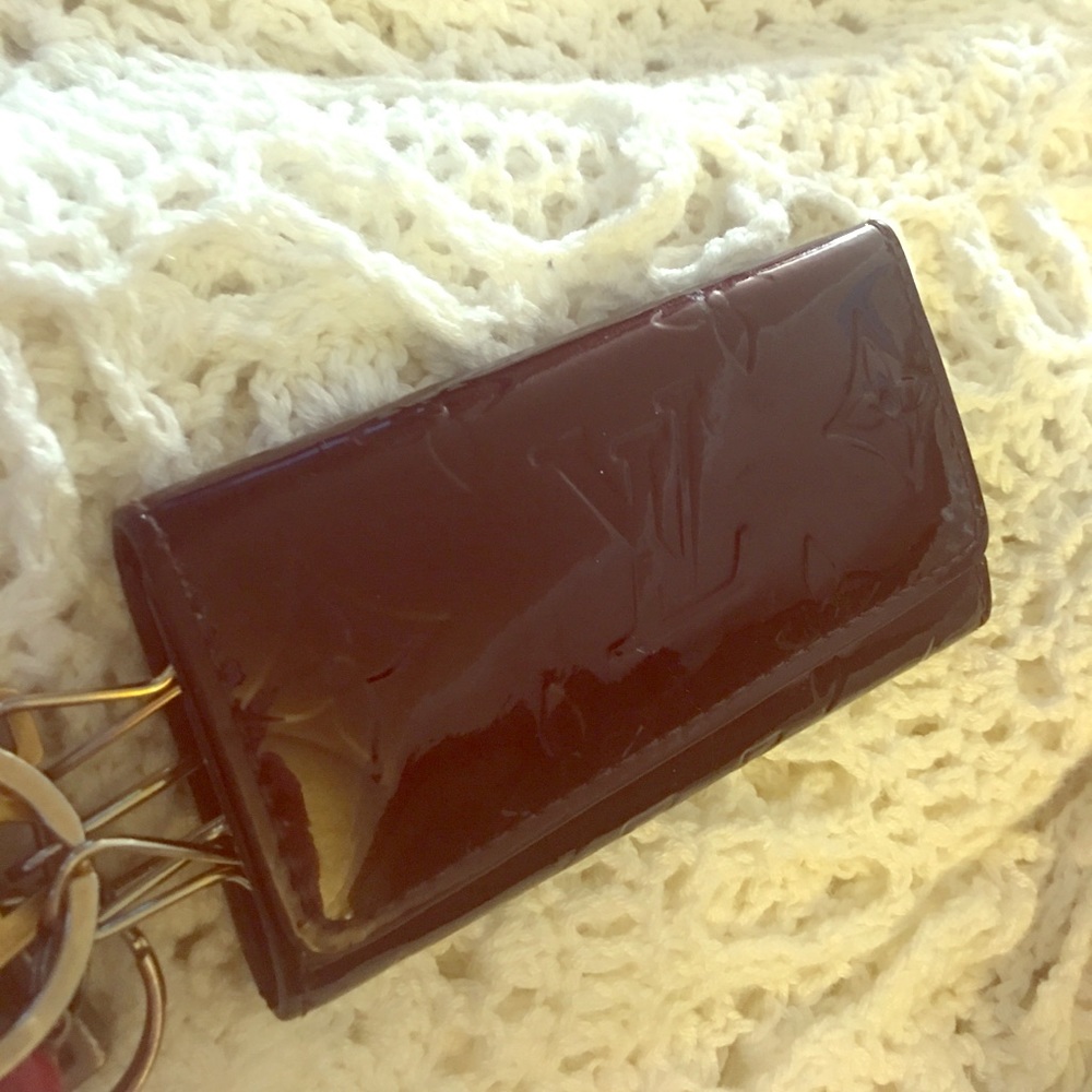 Louis Vuitton Vernis 4 ring key holder
