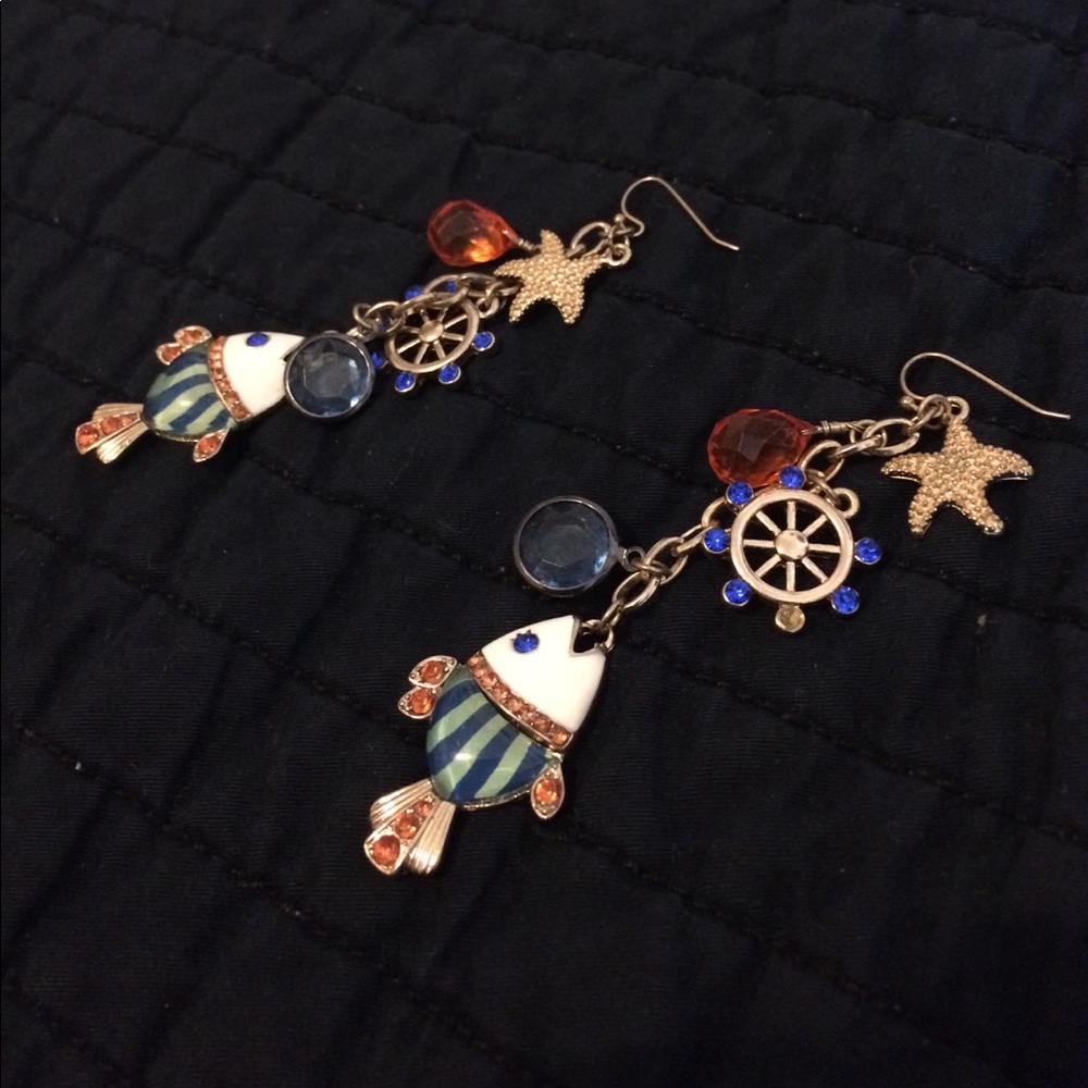 Nautical themed earrings