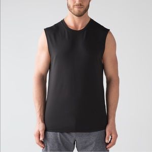 NWT LULULEMON drop back tank in black