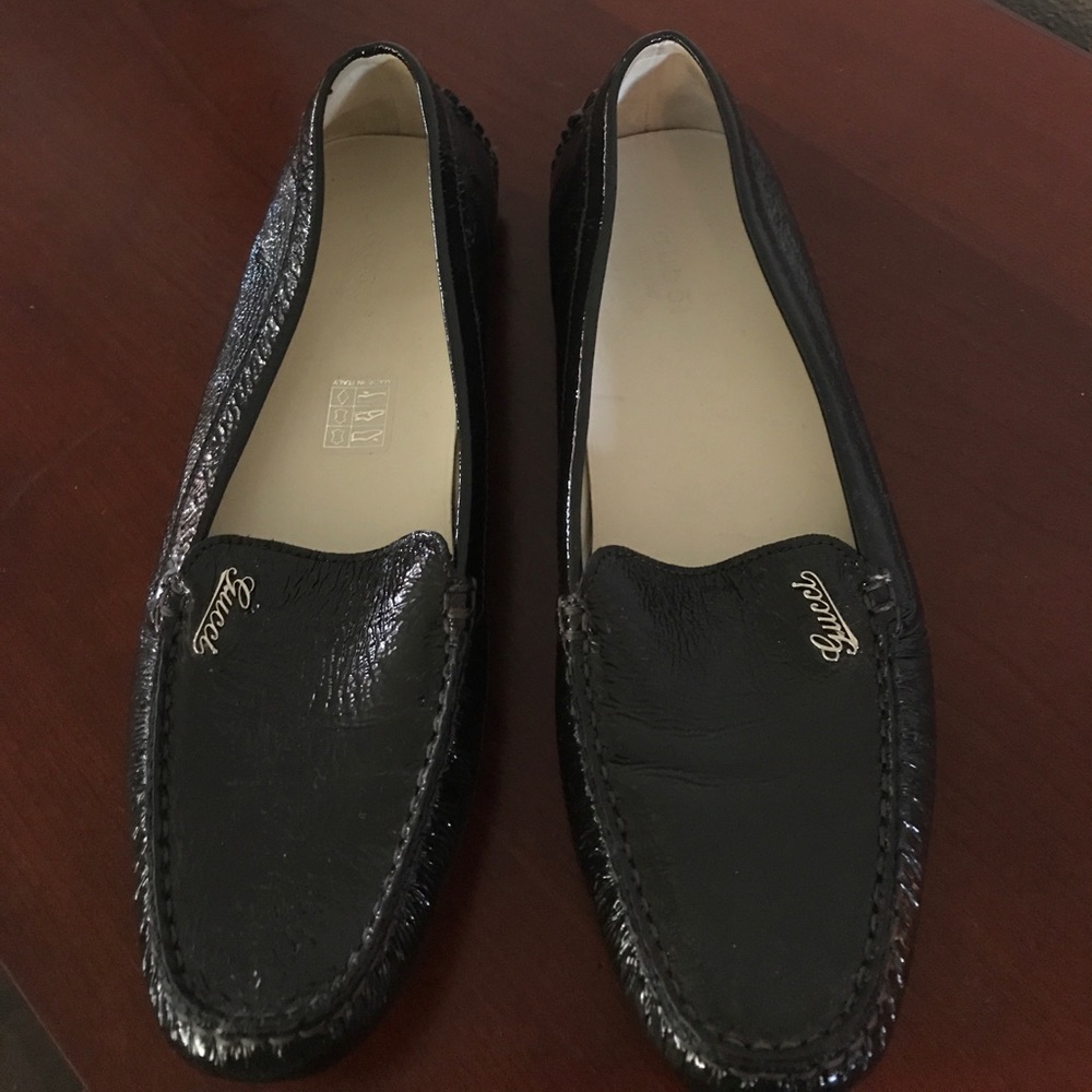 Gucci driving loafers size 38.5