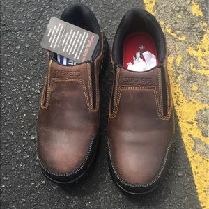 Size 10.5 wide men's work shoes