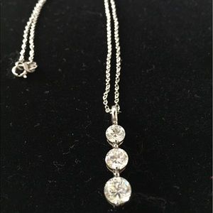 Past, present, future necklace.