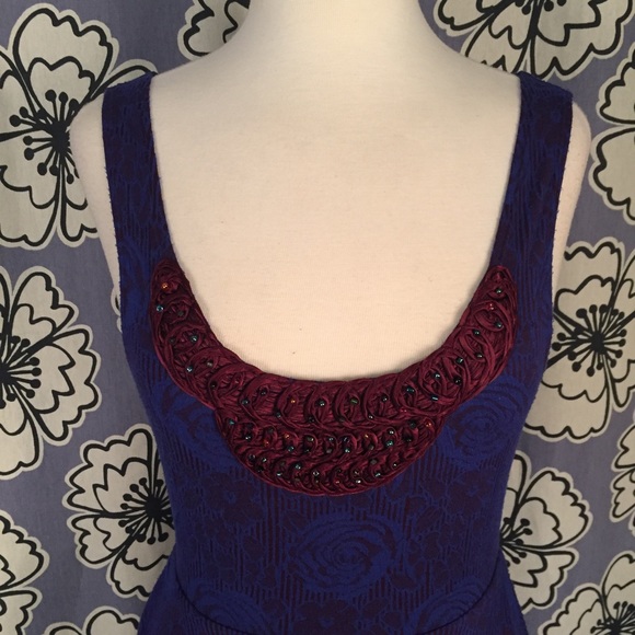 Free People Dress Tulle Bottom Size S - Picture 2 of 6