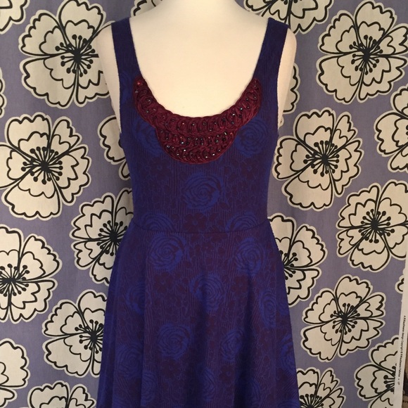 Free People Dress Tulle Bottom Size S - Picture 3 of 6