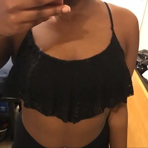 Spaghetti strap Crop top