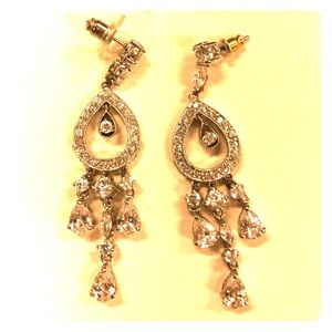 Rhinestone earrings