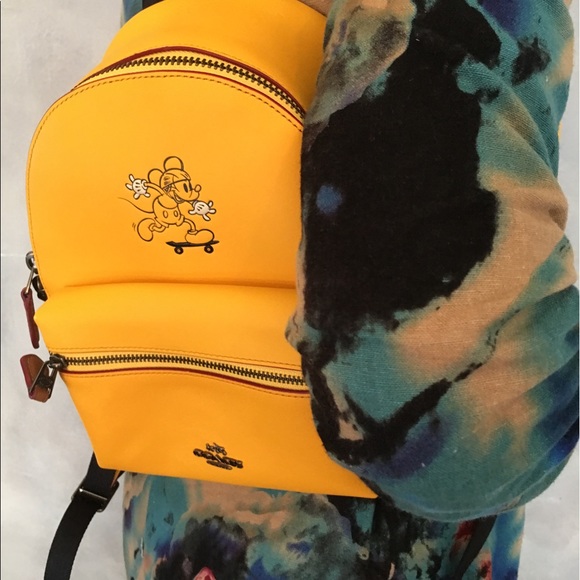mickey mouse backpack coach