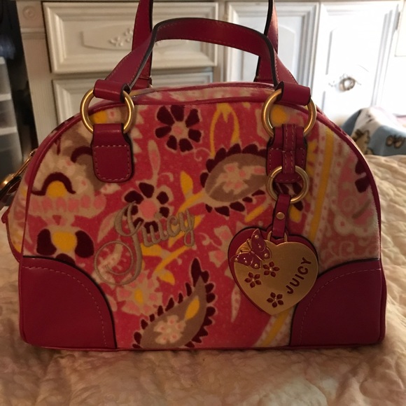 Juicy Couture Handbags - Vintage juicy couture bowler bag
