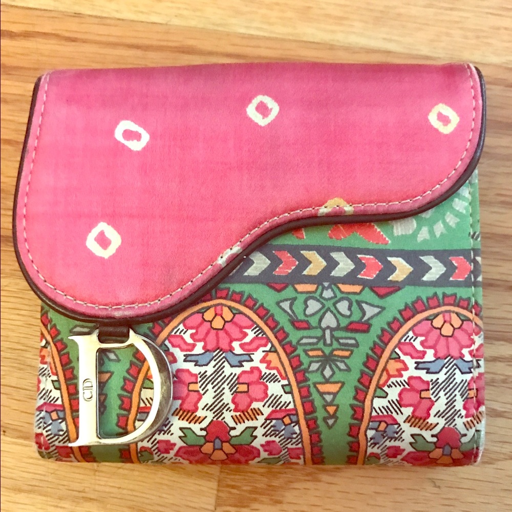 ON SALE! Beautiful and rare vintage Dior wallet
