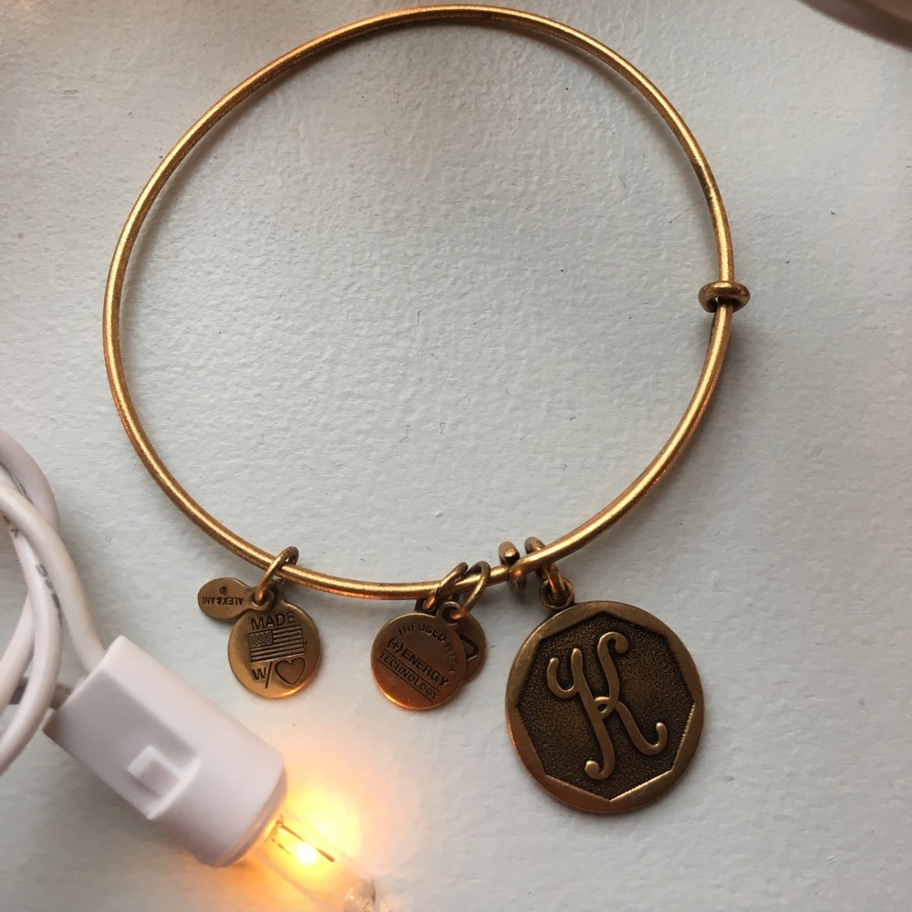 Alex & Ani gold bracelet