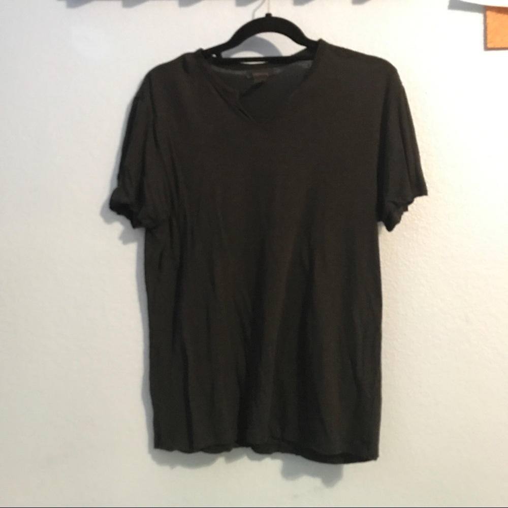plain black t