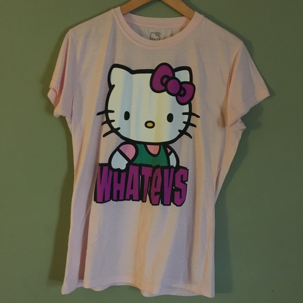 Hello Kitty says 'Whatevs'