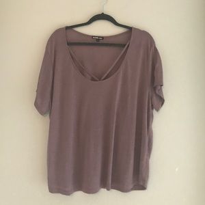 Charlotte Russe purple t-shirt