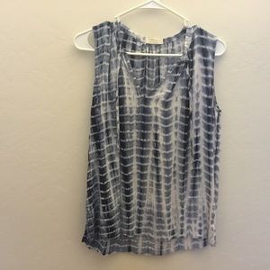 Shibori boho blouse