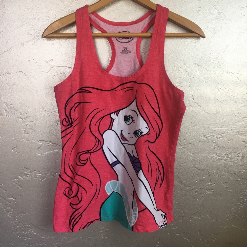 Sold NWOT Disney Ariel Racerback Tank - Picture 1 of 4
