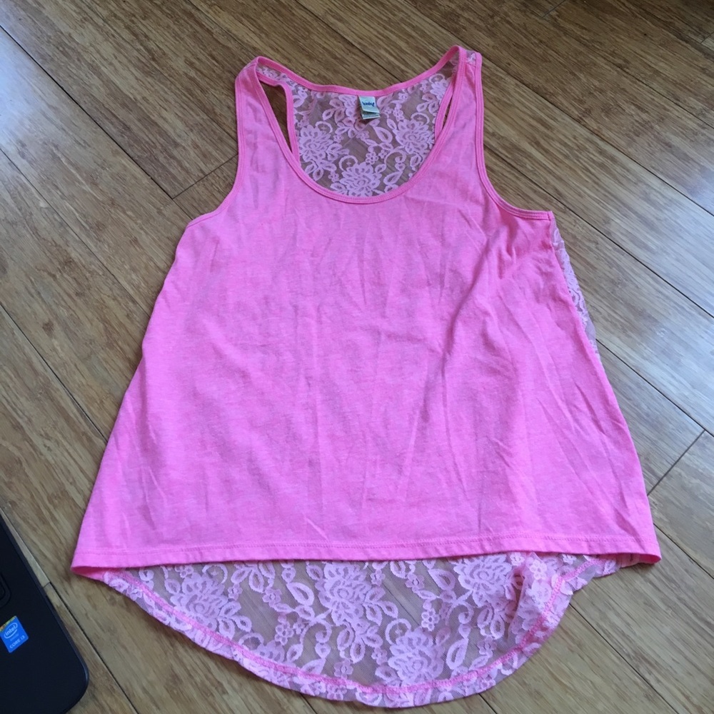 Pink tank
