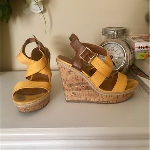Yellow Apt. 9 wedges